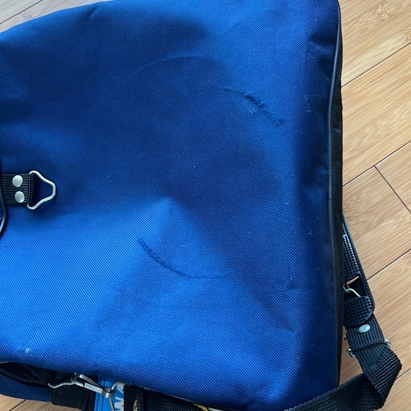 Vintage One of a Kind Rare Motorsports Bag Backpack Carry On Rare - Picture 10 of 10